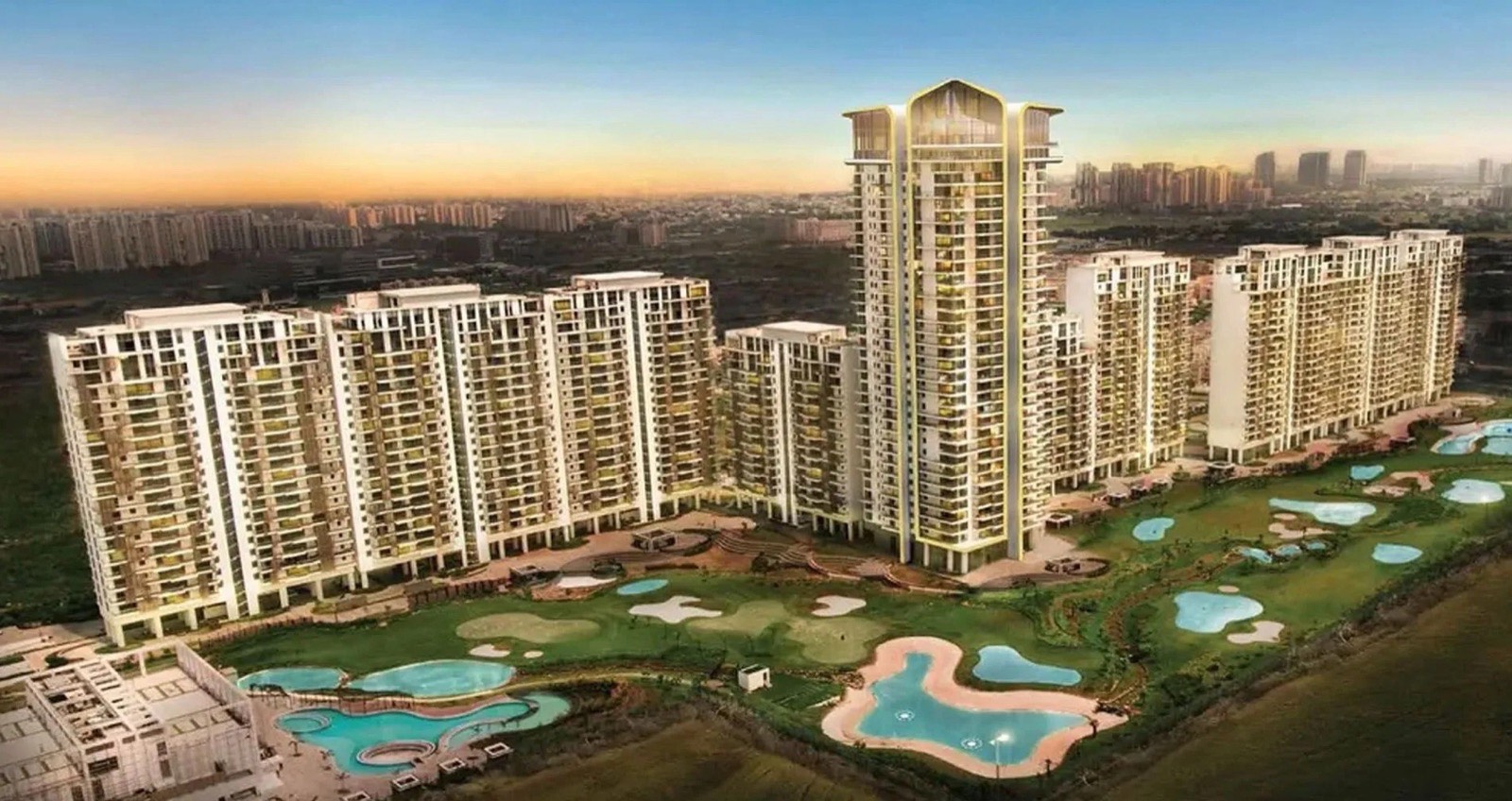 M3M Golf Estate view 2