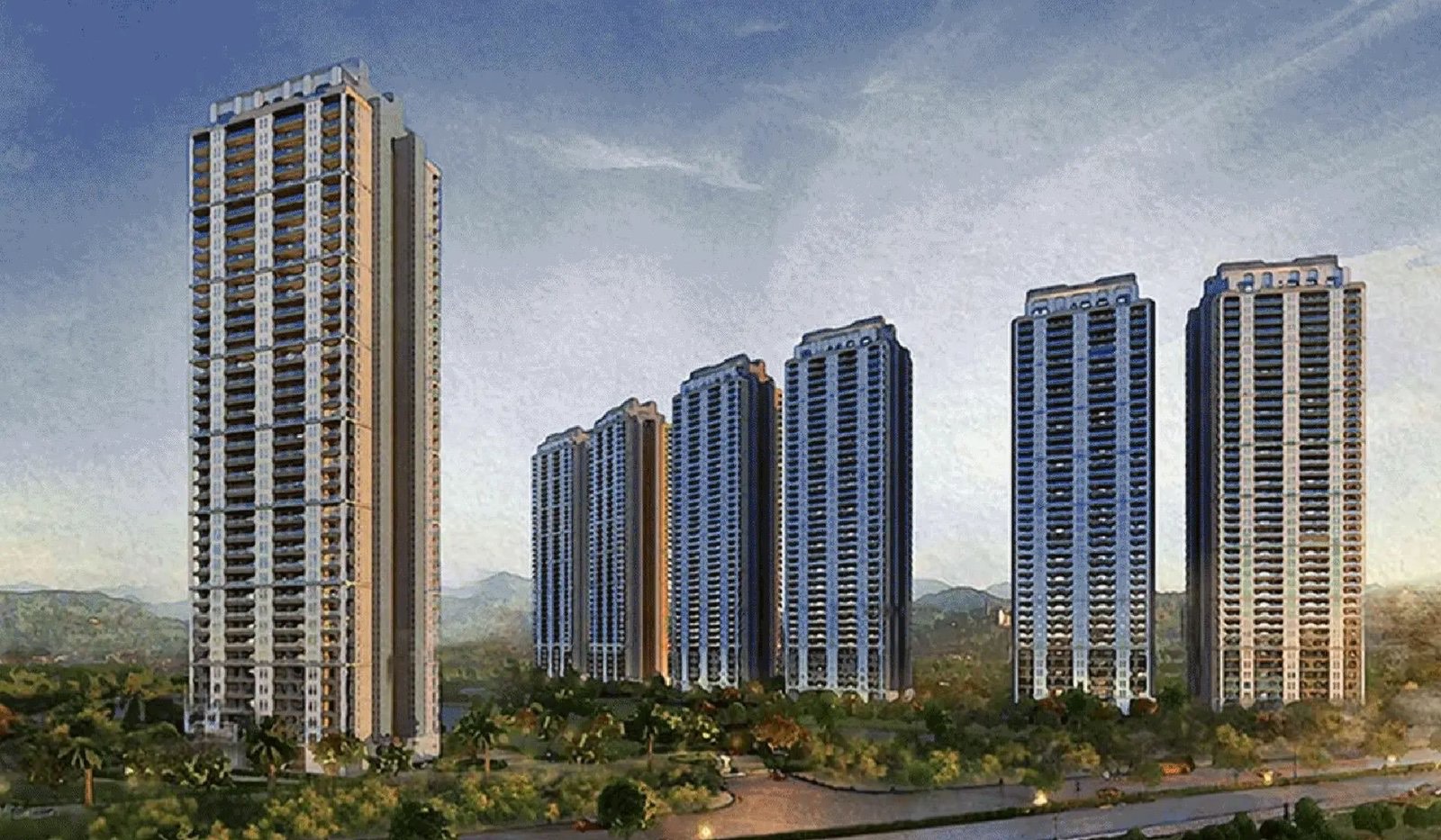 DLF Privana South view 3